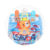 Chipolino baby spa wipstoel met muziek en kalmerende trillingen blauw grijs