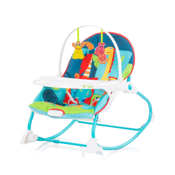 Chipolino enjoy wipstoel met muziek en kalmerende trillingen multicolor