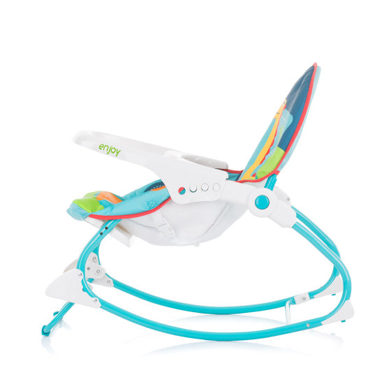 Chipolino enjoy wipstoel met muziek en kalmerende trillingen multicolor