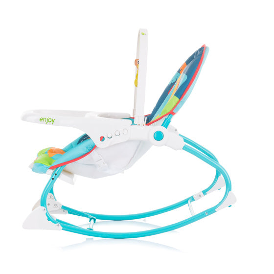 Chipolino enjoy wipstoel met muziek en kalmerende trillingen multicolor