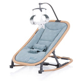 Chipolino Velvet Opvouwbare Wipstoel met Mobiel Sky Wood