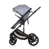 Chipolino Amore Opvouwbare 3-in-1 Kinderwagen met Luiertas Ash Grey