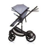Chipolino Amore Opvouwbare 3-in-1 Kinderwagen met Luiertas Ash Grey