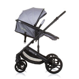 Chipolino Amore Opvouwbare 3-in-1 Kinderwagen met Luiertas Ash Grey
