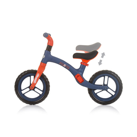 Chipolino zig zag 12 inch junior blauw rood
