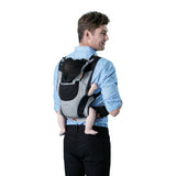 Chipolino Bobby Ergonomische Draagzak met Capuchon Grey