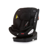 Chipolino autostoel i-size 40-150 cm isofix 360° obsidian zwart