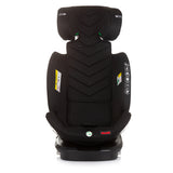 Chipolino autostoel i-size 40-150 cm isofix 360° obsidian zwart