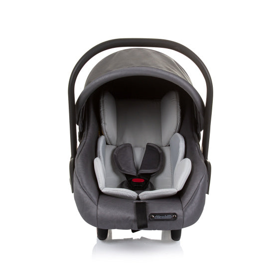 Chipolino Havana Autostoel met Adapters 40-85 cm Groep 0+ Silver Grijs