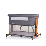 Chipolino Mommy 'N Me Co-sleeper Box Graphite Wood