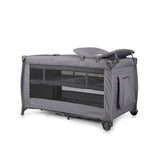 Chipolino Bella Opvouwbaar Campingbedje met Aankleedkussen Granite