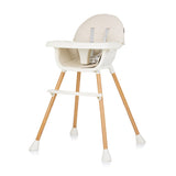 Chipolino Rio 2-in-1 Kinderstoel met Eetblad Zitkussen Glacier