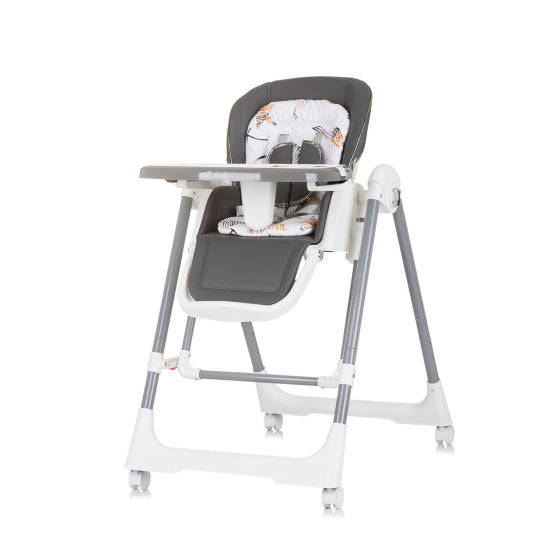 Chipolino milk shake 2-in-1 kinderstoel schommelstoel ash grijs wit
