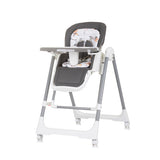Chipolino milk shake 2-in-1 kinderstoel schommelstoel ash grijs wit