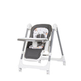 Chipolino milk shake 2-in-1 kinderstoel schommelstoel ash grijs wit