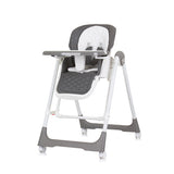 Chipolino milk shake 2-in-1 kinderstoel schommelstoel granite grijs wit