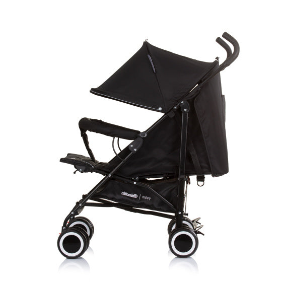 Chipolino miley opvouwbare plooibuggy reisbuggy obsidian zwart