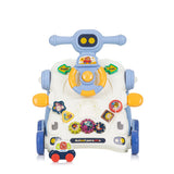 Chipolino car 3-in-1 loopwagen met speelgoedauto muziek blauw
