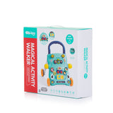 Chipolino funny animals loopwagen met speelauto muziek roze