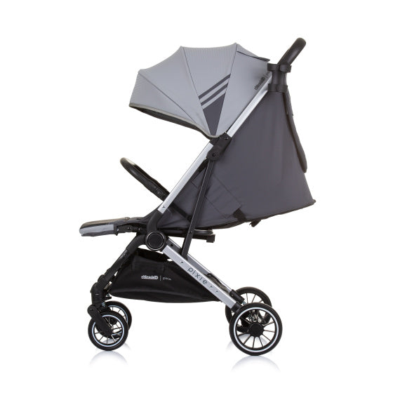 Chipolino pixie opvouwbare buggy ash grijs zwart