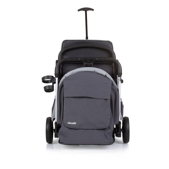 Chipolino pixie opvouwbare buggy ash grijs zwart