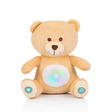 Chipolino pluche baby nachtlamp knuffelbeer met muziek licht