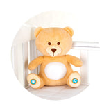 Chipolino pluche baby nachtlamp knuffelbeer met muziek licht