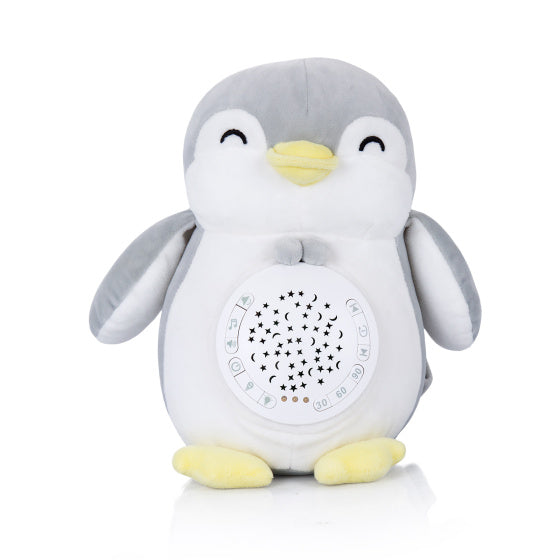 Chipolino Pluche Babyprojector Knuffelpinguïn met Muziek Licht