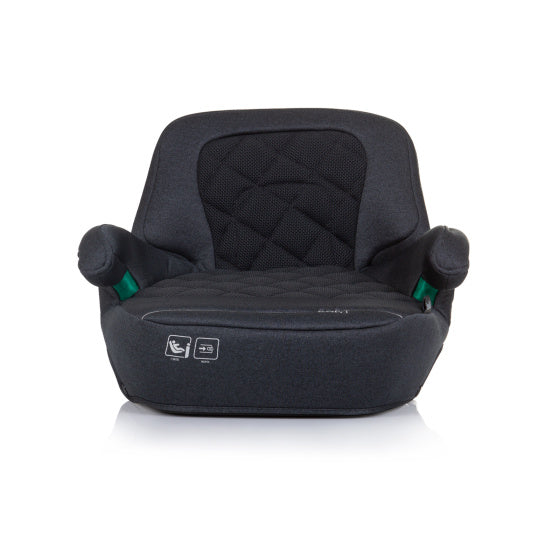 Chipolino safy zitverhoger i-size 125-150 cm isofix granite antraciet