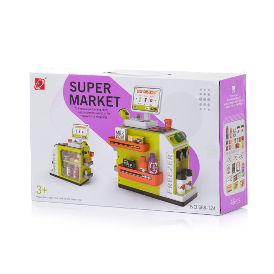 Chipolino speelgoedwinkeltje supermarkt interactieve speelset met licht en geluid