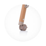 Chipolino sweet dreams co-sleeper met opklapbare zijkant graphite wood antraciet