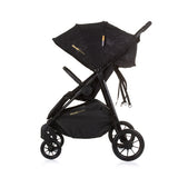 Chipolino top opvouwbare buggy voor 2 obsidian zwart