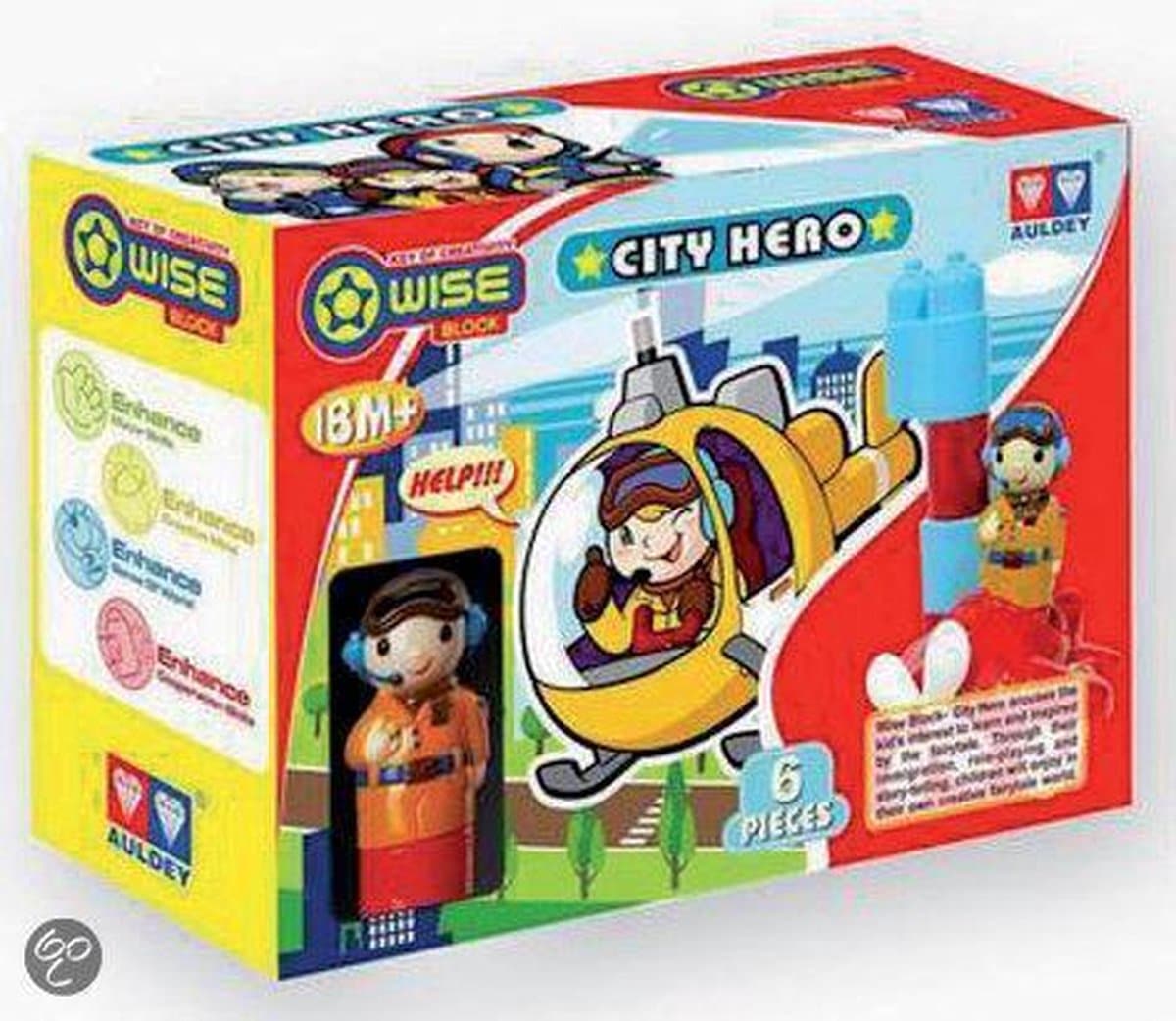Van der doelen city hero bouwsysteem met figuur