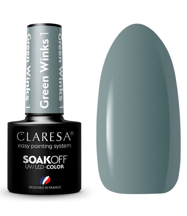 Claresa uv led gellak 5ml green winks 1