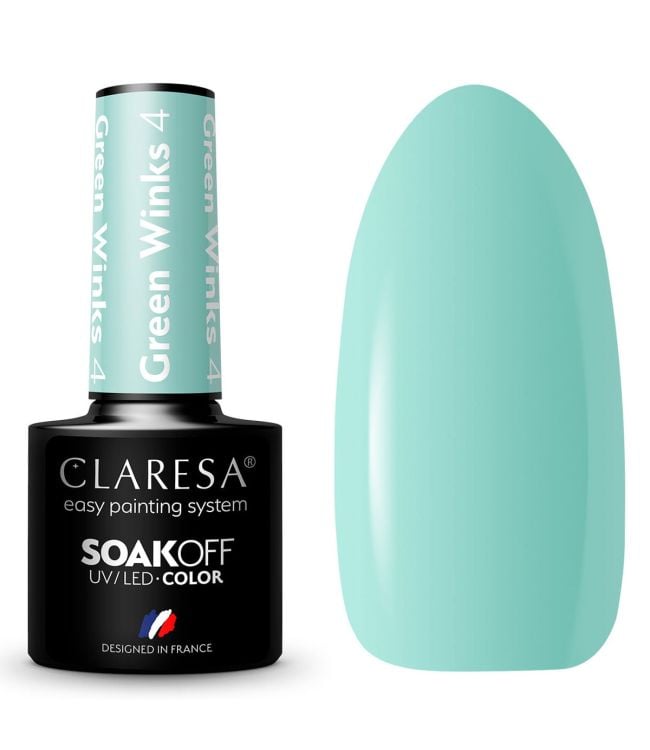 Claresa uv led gellak 5ml green winks 4