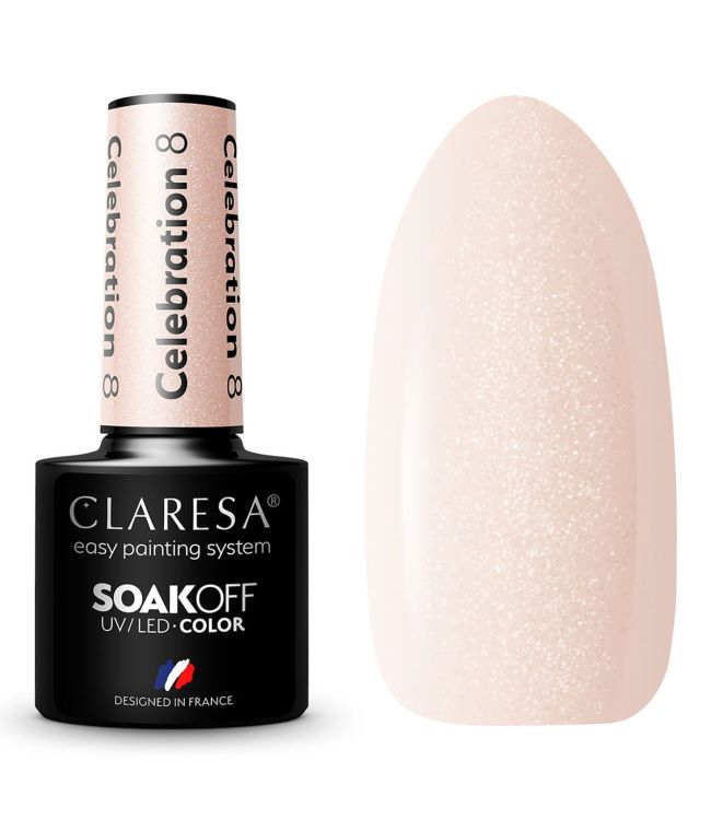 Claresa uv led gellak 5ml celebration 8