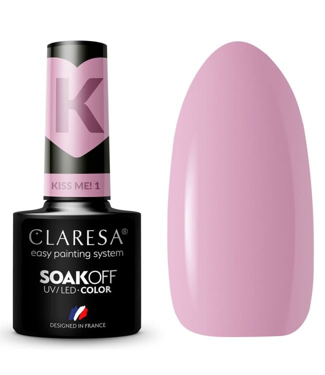 Claresa uv led gellak 5ml kiss me 1