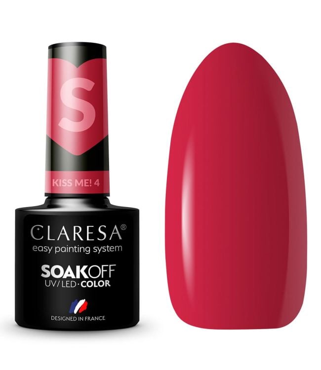 Claresa uv led gellak 5ml kiss me 4