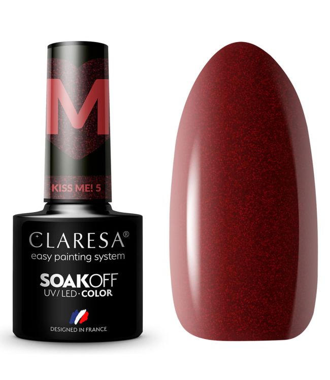 Claresa uv led gellak 5ml kiss me 5