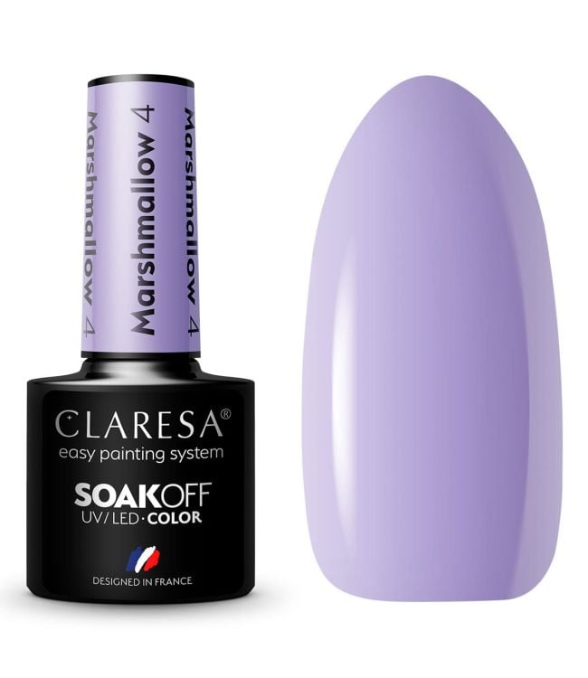 Claresa uv led gellak 5ml marsh mallow 4