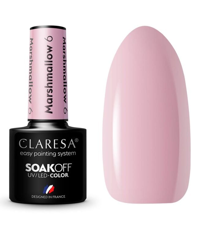 Claresa uv led gellak 5ml marsh mallow 6