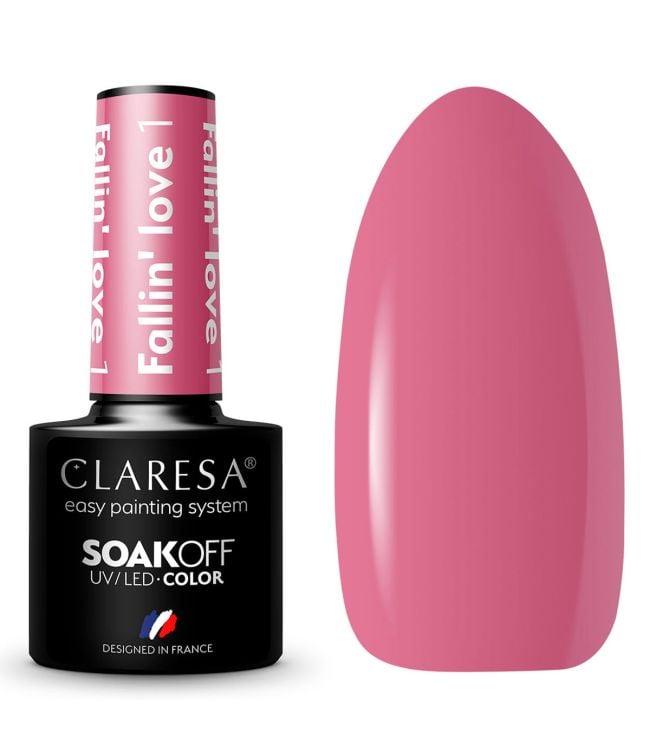Claresa uv led gellak 5ml fallin' love 1
