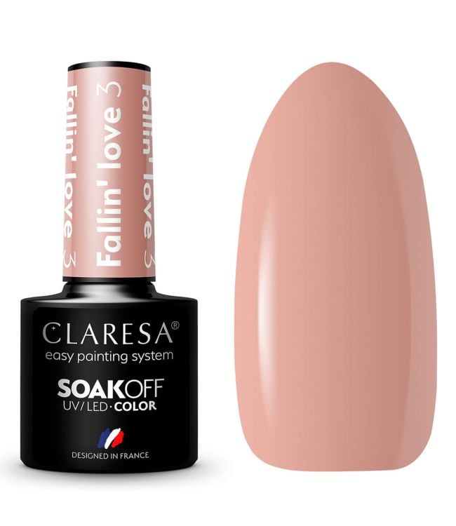 Claresa uv led gellak 5ml fallin' love 3