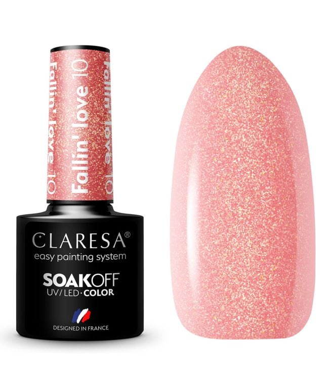 Claresa uv led gellak 5ml fallin' love 10