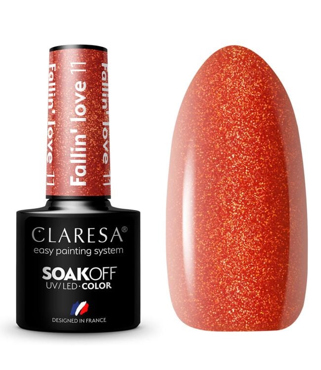 Claresa uv led gellak 5ml fallin' love 11