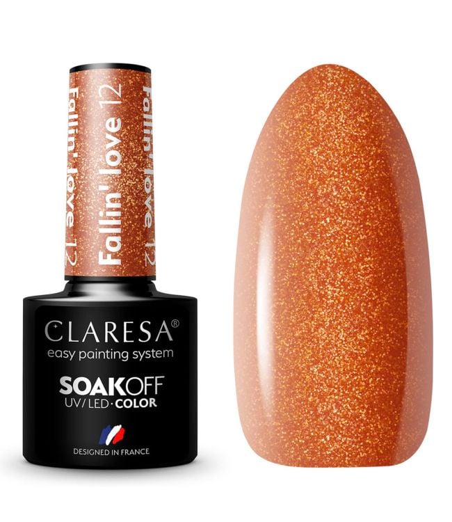 Claresa uv led gellak 5ml fallin' love 12