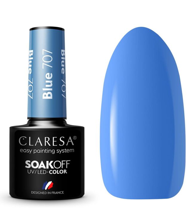 Claresa uv led gellak 5ml blue 707 take me to the river