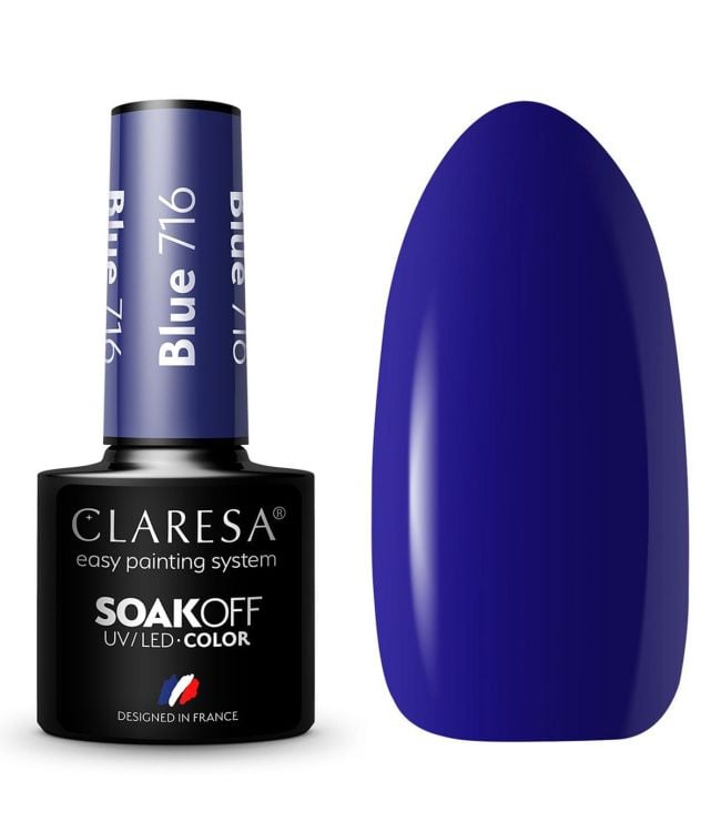 Claresa uv led gellak 5ml blue 716 full berries