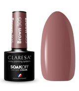 Claresa uv led gellak 5ml brown 305 classic look