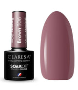 Claresa uv led gellak 5ml brown 306 classic look